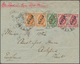 Russische Post In China: 1899, 1 K. Pair, 2 K., 3 K. Pair Tied "INKOU 18 XII 02" To Cover To England - China