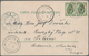 Russische Post In China: 1899, 2 K. Pair Tied Clear "PEKING 30 IX 1902" To Ppc To Plzn/Pilsen, Bohem - China