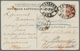 Delcampe - Russische Post In China: 1904/15, TPO Railway On Ppc (4): Single Circle "postal Vagon 261 19-I-04" A - China