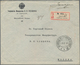 Russische Post In China: 1910, 2 K. (3) And 10 K. (pair) Tied "XANHAI 7 7 15" To Reverse Of Register - China