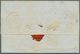 Russische Post In Der Levante - Staatspost: 1848, Letter From Constantinopel Wih Red Post Mark Of Th - Turkish Empire