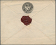 Russland - Ganzsachen: 1863 Cover With Dotted Cancel 1 (St. Petersburg) From TPO Nikolaev Line To Be - Stamped Stationery