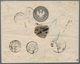 Russland - Ganzsachen: 1865 Postal Stationery Enveloppe From Lithuania With Double Cercle Cancel " V - Postwaardestukken