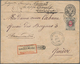 Russland - Ganzsachen: 1882, Envelope 7 K. Grey Uprated 7 K. Grey/red Tied "MINSK 11 FEB 1882" Regis - Stamped Stationery