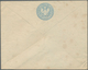 Russland - Ganzsachen: 1883, 20 + 1 K. Blue Envelope With The "Broadtail Die" And Watermark 3, Unuse - Postwaardestukken