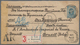 Russland - Ganzsachen: 1902 Postal Stationery Envelope (faults) Sent By Registered Mail With Return - Stamped Stationery