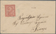 San Marino - Stempel: 1863: Forerunner, 2 Cents Brick Red, Turin Printing, Tied By Blue Double Circl - Other & Unclassified