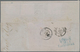 Schweden: 1866 Large Part Of Folded Cover (back-flap Missing) Used From Stockholm To Saint Peray, Fr - Gebruikt