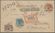 Schweden: 1872-77 'Numeral Type' 20 øre, 12 øre And 6 øre Used On Registered Cover From Göteborg To - Gebruikt