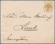 Schweden: 1877 Ringtype 24 øre Orange-yellow, Perf 13-13½, Used On Domestic Cover From Rånnum To Lun - Gebruikt