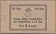 Schweden: 1939, Complete Booklet 2 Kr - 20 X 10 Purple Gustav V Ore, Imperforated On The Left. Rare. - Gebruikt
