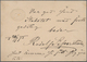 Schweden - Ganzsachen: 1872 Postal Stationery Card 12 øre Blue Used To Tidaholm And Posted On Railwa - Postwaardestukken