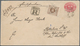 Schweden - Ganzsachen: 1885 Postal Stationery Envelope 10 øre Carmine-rose Used Registered From Kalm - Postal Stationery