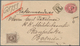 Schweden - Ganzsachen: 1888 Destination BOSNIA: Postal Stationery Envelope 10 øre Used Registered Fr - Postwaardestukken