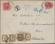 Schweden - Ganzsachen: 1891 Postal Stationery Envelope 10 øre Carmine Used From Göteborg To Vienna, - Postwaardestukken