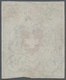 Schweiz: 1850, 2½ Rp. Schwarz/braunrot Orts-Post, Mit Kreuzeinfassung, Rot-Druck Nach Rechts Oben Ve - Used Stamps