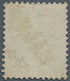 Schweiz: 1881 Sitzende Helvetia 1 Fr. Golden Auf FASERPAPIER, Gebraucht In St. Gallen Und Sauber Ent - Used Stamps