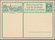Schweiz - Ganzsachen: 1928, Zwei Komplette, Senkrechte 7er-Streifen Der Bildpostkarte 10 C. Grün (mi - Stamped Stationery
