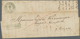 Serbien - Vorphilatelie: 1865. Outer Letter Sheet To An Adresse In BELGRADE, Showing Scarce Ornament - ...-1845 Voorlopers