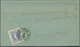 Serbien: 1870/1873, Group Of 4 Domestic Entires / Letter-sheets, Each With Single Franking 20 Pa Blu - Serbien