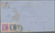 Serbien: 1880. Large Part Of Registered Cover (faults, Stains), Addressed To The Ministry Of Educati - Serbia