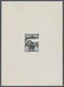 Serbien: 1901. King Alexander. DIE PROOF. 1 Para Black. IMPERFORATED, White Chalky Carton Paper, 74 - Serbia