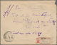 Sowjetunion: 1924 Registered Letter From Vladivostok With Rare Single Franking 50 Kopeken Brown From - Otros & Sin Clasificación