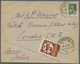 Sowjetunion: 1924, Air Mail Vignette With 20 K. Both Tied "LENINGRAD 3 8 24" To Cover To London, Ama - Other & Unclassified