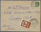 Sowjetunion: 1924, Air Mail Vignette With 20 K. Both Tied "LENINGRAD 3 8 24" To Cover To London, Ama - Andere & Zonder Classificatie