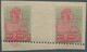 Sowjetunion: 1925, Freimarke 2 Rub Im Waagerechten Paar Ungezähnt, Unten Eine Verschobene Zähnungsre - Andere & Zonder Classificatie