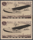 Sowjetunion: 1937, 40kop. Airmails, Vertical Pair "IMPERFORATE IN BETWEEN", Mint O.g., Top Stamp Wit - Other & Unclassified