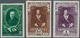 Sowjetunion: 1948, Alexander Ostrovsky IMPERFORATE, Complete Set Of Three Values, Unmounted Mint. Ce - Other & Unclassified