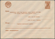 Sowjetunion - Ganzsachen: 1930/33 Three Unused And Two Used Postal Stationery Envelopes With Propaga - Unclassified