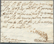 Spanien - Vorphilatelie: 1720, Entire Folded Letter With S. L. Vermilion "ZAMORA" To Madrid, To Prio - ...-1850 Voorfilatelie