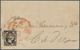 Spanien: 1851, 6 C Black On Folded Letter From Madrid To Cádiz. Clear Postmark And Prephila Red Date - Other & Unclassified