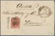 Spanien: 1853, 6cs. Red And Straight Line "FRANCO." On Lettersheet From "CASTROPOL 14SET 1853" To Za - Other & Unclassified