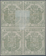 Spanien: 1854, 2cs. Green, Proof Block Of Four On Ungummed Paper With Faint Annulment Marks, Certifi - Otros & Sin Clasificación