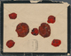 Spanien: 1882, 1 Pts. Rose And 75 Cts Violet Tied "ALICANTE" To Registered Mourning Envelope To Alba - Other & Unclassified