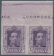 Spanien: 1922/1930, Definitives Alfons XIII, 5c. Lilac Without Control Number, Top Marginal Imperfor - Andere & Zonder Classificatie