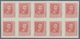 Delcampe - Spanien: 1938, Ferdinand II. Complete Set Of Six (incl. Diff. Imprints Of 15c. And 30c.) In IMPERFOR - Andere & Zonder Classificatie