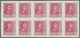 Delcampe - Spanien: 1938, Ferdinand II. Complete Set Of Six (incl. Diff. Imprints Of 15c. And 30c.) In IMPERFOR - Other & Unclassified
