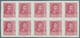 Delcampe - Spanien: 1938, Ferdinand II. Complete Set Of Six (incl. Diff. Imprints Of 15c. And 30c.) In IMPERFOR - Andere & Zonder Classificatie