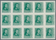 Delcampe - Spanien: 1938, Ferdinand II. Five Different Stamps Incl. Both Imprints Of 30c. In IMPERFORATE Blocks - Sonstige & Ohne Zuordnung