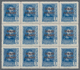 Spanien: 1938, Ferdinand II. Definitive Stamp 1pta. Blue With INVERTED Red Opt. 'correo Aereo' In A - Other & Unclassified