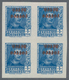 Spanien: 1938, Ferdinand II. Definitive Stamp 1pta. Blue With INVERTED Red Opt. 'correo Aereo' In An - Andere & Zonder Classificatie