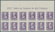 Delcampe - Spanien: 1938/1939, Queen Isabella Definitives Complete Set Of Six In IMPERFORATE Blocks Of Twelve F - Andere & Zonder Classificatie