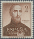 Spanien: 1952, 400th Death Anniversary Of San Francisco Javier, 2pts. Brown, Colour Variety, Unmount - Andere & Zonder Classificatie