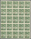 Delcampe - Spanien - Zwangszuschlagsmarken Für Barcelona: 1942, Town Hall Of Barcelona 5c. Green In Four IMPERF - War Tax