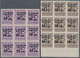 Spanien - Zwangszuschlagsmarken Für Barcelona: TELEGRAPH STAMPS: 1942/45, Provisional Issue Complete - War Tax