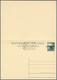 Triest - Zone A - Ganzsachen: 1948: 15 L + 15 L Green Double Postal Stationery Card With Manual Over - Marcofilie